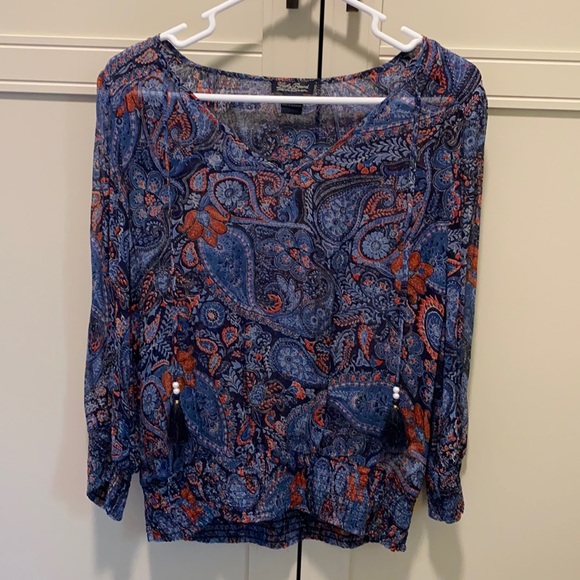 Lucky Brand Tops - Lucky Brand Sheer Top